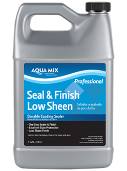 water-based one step sealer and finish